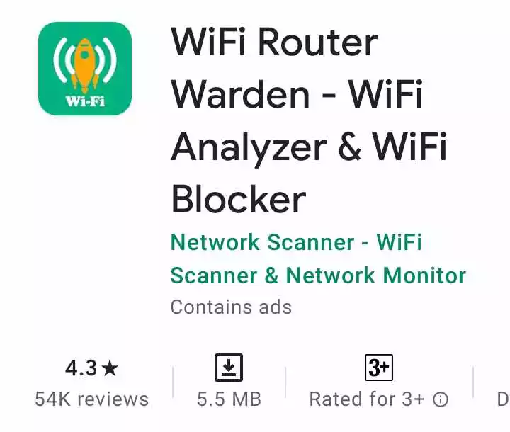 WiFi router warden