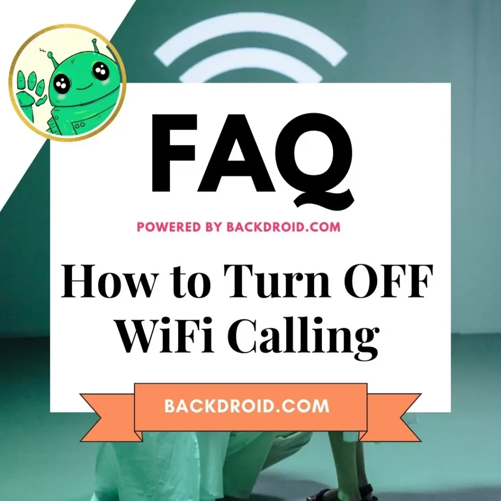 Tutorial to Turn OFF Wi-Fi calling Android