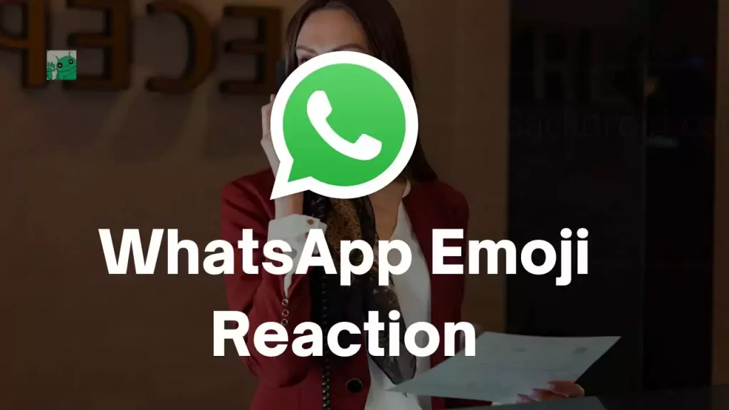 WhatsApp emoji reactions