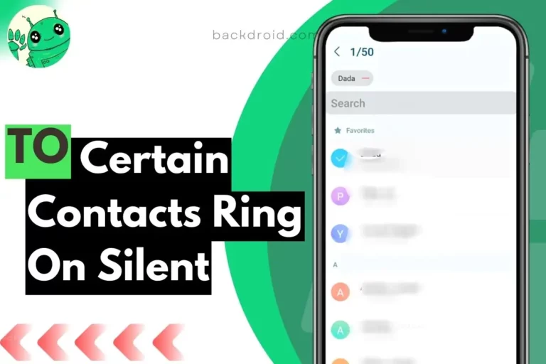 screenshot of selecting contacts to make them ring on silent or on do not disturb mode, thumbnail