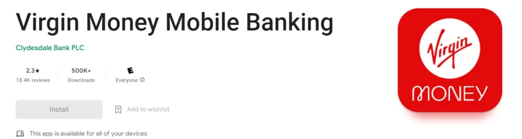 virgin money mobile banking app